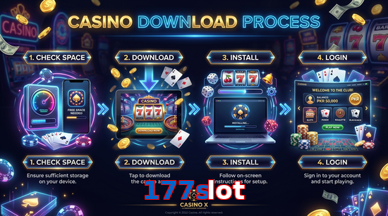 Game list for 177Slot download section